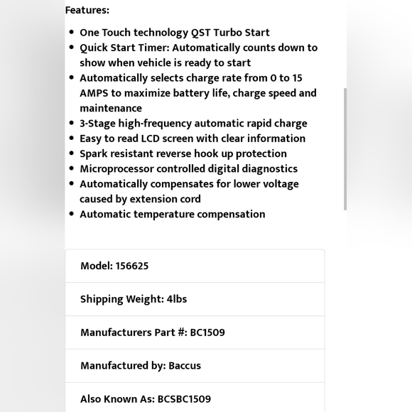 Stanley Battery Charger - Picture 5 of 5